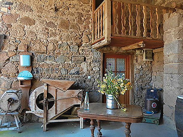 L’intérieur de la ferme du Pitaval et ses outils d’autrefois